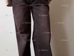 Продам джинси прямі з високою посадкою коричневого кольору - VDALA.PRO