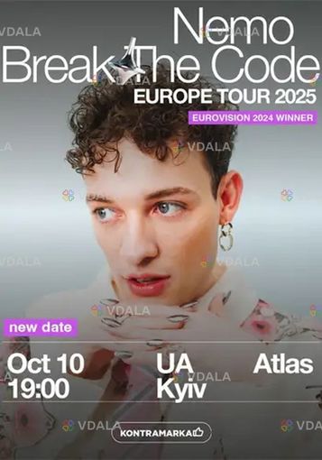 Nemo - break the code europe tour 2025 - VDALA.PRO