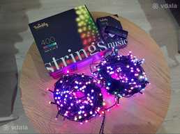 Smart led-гірлянда Twinkly Strings rgbw 400, IP44 + Адаптер Twinkly Smart led-гірлянда Twinkly Strings rgbw 400, IP44 + Адаптер Twinkly - VDALA.PRO