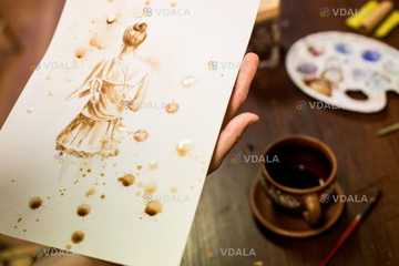 Кофейная живопись - VDALA.PRO
