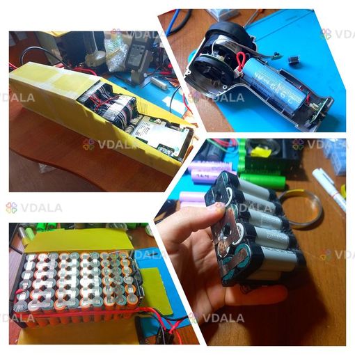 Ремонт перепакування акумуляторів Ремонт перепакування акумуляторів - VDALA.PRO