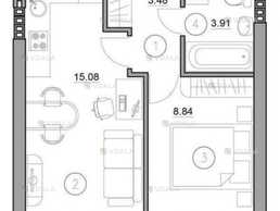 1к,велика кухня-вітальня,від власника,без комісії! - VDALA.PRO
