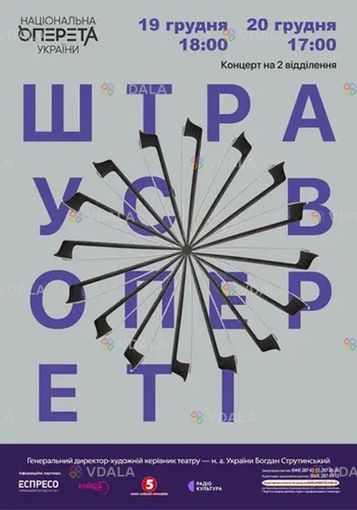 Новый год концерт «Штраус в оперетте» - VDALA.PRO