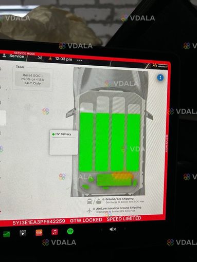 батарея lfp 60 квт tesla model 3/y - VDALA.PRO