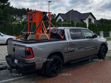 Силова алюмінієва кришка кузова на пікап Ram TRX. Кришка кузова для пі - VDALA.PRO