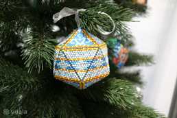 Новорічна куля з бісеру! - VDALA.PRO