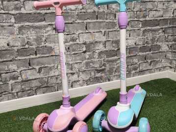 самокат дитячий триколісний - VDALA.PRO