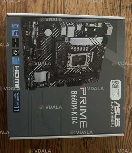 098 949 6181Нова ! Материнська плата, Asus Prime B660-K D4 - VDALA.PRO