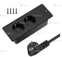 Вбудований подовжувач-розетка - VDALA.PRO