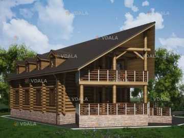 Дерев’яний готель під ключ від Закарпат Зруб-Буд - VDALA.PRO