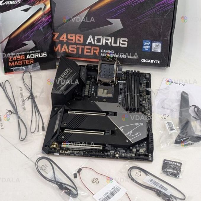 Топ Материнская плата Gigabyte Z490 Aorus Master Socket 12 - VDALA.PRO