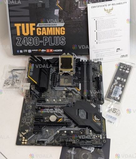 Материнська плата Asus TUF Gaming Z490-Plus\Гарантія! - VDALA.PRO