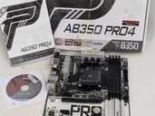 Материнська плата ASRock AB350 Pro4 (sAM4\PCI-Ex16)) Гаран - VDALA.PRO - 1