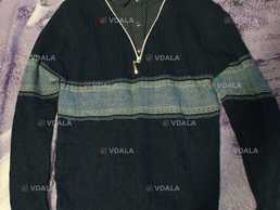 Чоловіча обманка на підлітка светр з сорочкою - VDALA.PRO