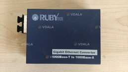 Гигабитный медиа конвертер RUBYtech GE-C301 2шт. Гигабитный медиа конвертер RUBYtech GE-C301 2шт. - VDALA.PRO