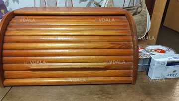 Деревянная хлебница - VDALA.PRO