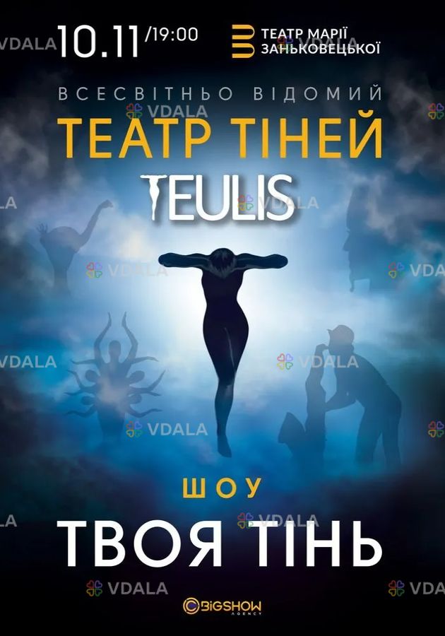 Театр тіней «teulis». Шоу «Твоя тінь» - VDALA.PRO