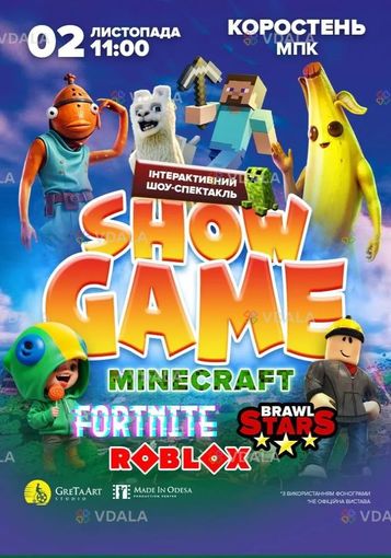 Minecraft. Game show - VDALA.PRO