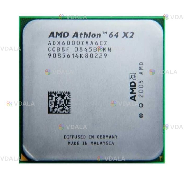 Процессор AM2 AMD Athlon64 x2 6000+ ADX6000IAA6CZ 125W Процессор AM2 AMD Athlon64 x2 6000+ ADX6000IAA6CZ 125W - VDALA.PRO
