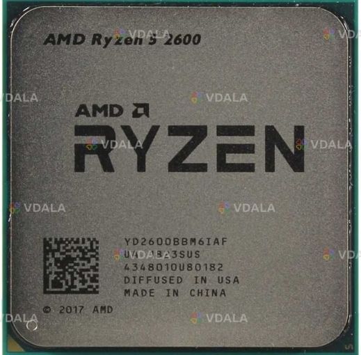 Процесор amd Ryzen 5 2600 65W am4 - VDALA.PRO
