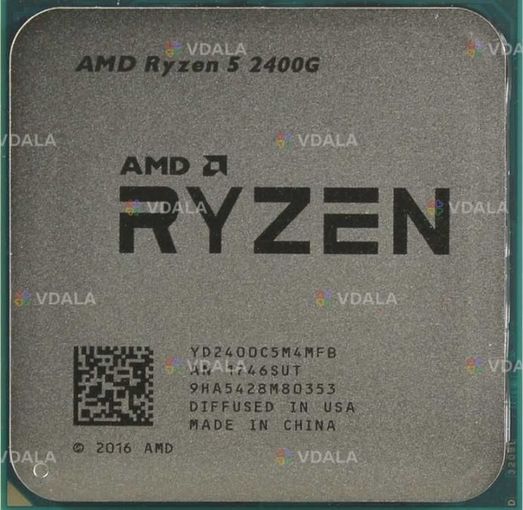 Процесор amd Ryzen 5 2400G 65W am4 - VDALA.PRO