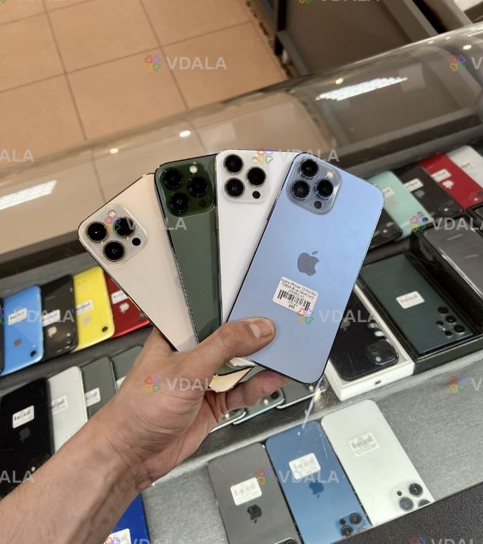 iPhone 13 Pro Max 128/256/512/ 1Tb / 490$ Гарантія iPhone 13 Pro Max 128/256/512/ 1Tb / 490$ Гарантія - VDALA.PRO