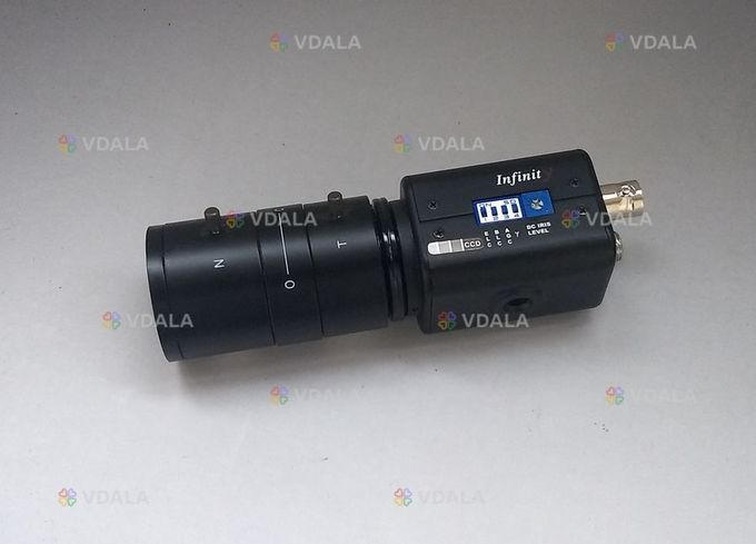 Аналоговая ч\б видеокамера Infinity MS 420 MD+объектив SCV2810M Аналоговая ч\б видеокамера Infinity MS 420 MD+объектив SCV2810M - VDALA.PRO