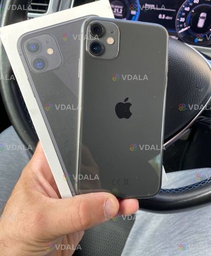 iPhone 11 Black (128 GB) | Neverlock | Стан 9/10 - VDALA.PRO