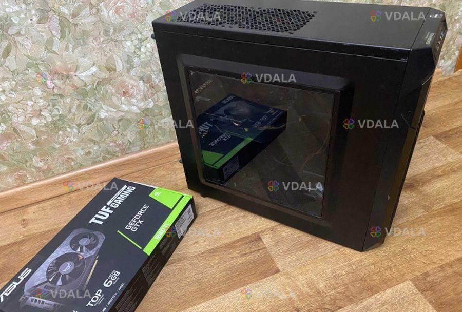 Игровой комп Ryzen 5 1600,32 Gb DDR4,GTX 1660 Ti 6 Gb,nvme - VDALA.PRO