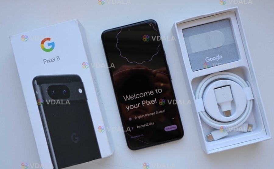 Новий Смартфон Google Pixel 8 128GB Obsidian Neverlock - VDALA.PRO