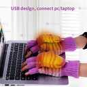 USB-Перчатки с подогревом (Конвертируемая модель) - 5 USB-Перчатки с подогревом (Конвертируемая модель) - VDALA.PRO - 5