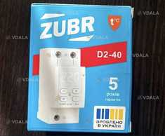 Реле напряжения zubr D2-40. Новое. - VDALA.PRO