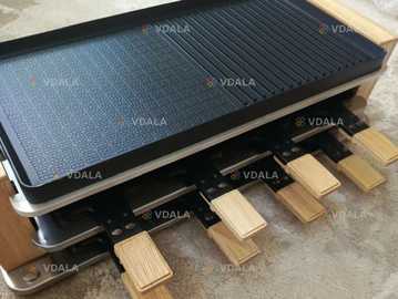 🔥 Електричний раклет-гриль coklai ckrg-608 для 8 осіб - VDALA.PRO