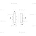 Світильник настінний Бра GU10 - 4 Світильник настінний Бра GU10 - VDALA.PRO - 4