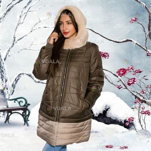 Жіноча зимова куртка Жіноча зимова куртка - VDALA.PRO