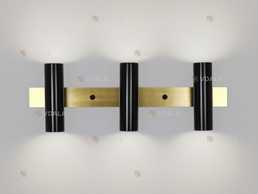 Світильник настінний для ванної дзеркала Чорний - VDALA.PRO