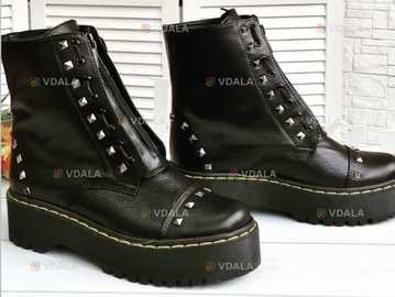 Шкіряні жіночі чоботи - VDALA.PRO