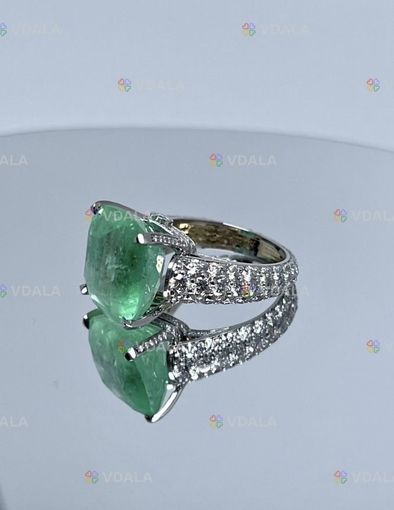 Кольцо с изумрудом Кольцо с изумрудом - VDALA.PRO