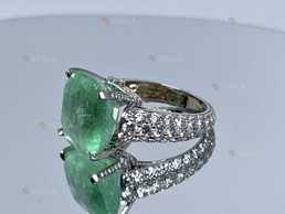 Кольцо с изумрудом - VDALA.PRO