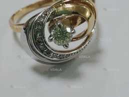 Золотое кольцо с бриллиантами - VDALA.PRO