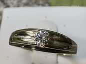 Золотое кольцо с бриллиантом - 1 Золотое кольцо с бриллиантом - VDALA.PRO - 1