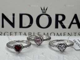 Каблучка Пандора Pandora кольцо сердце серце - VDALA.PRO