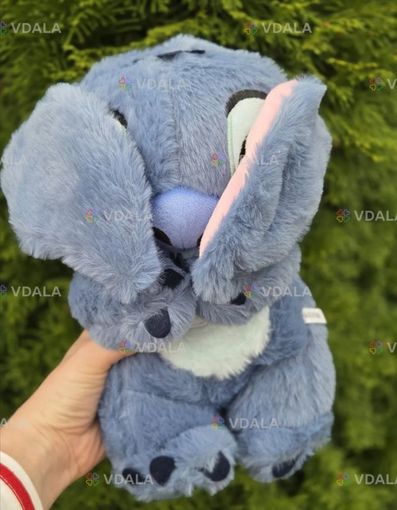 Дышащий Стич Stich ночник синий, Детская плюшевая мягкая игрушка Дышащий Стич Stich ночник синий, Детская плюшевая мягкая игрушка - VDALA.PRO