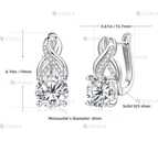 Сережки з діамантами - VDALA.PRO - 1