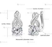 Сережки з діамантами - VDALA.PRO