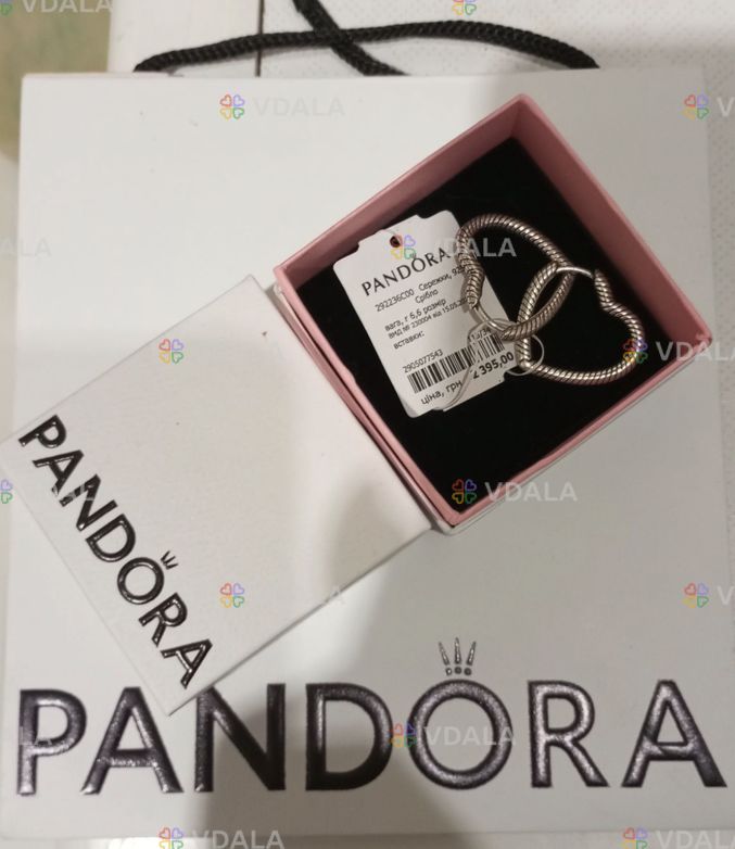 Сережки Пандора - VDALA.PRO