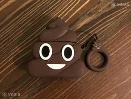 Чохол для AirPods Brown Poop - VDALA.PRO