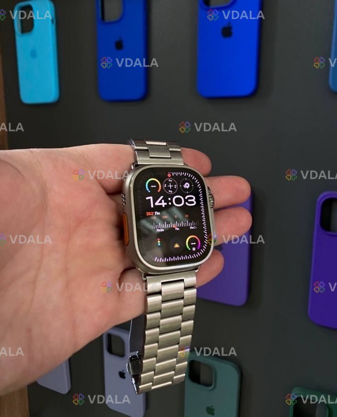Apple Watch Ultra 49 mm Black / Titaium + Гарантія + Пода - VDALA.PRO