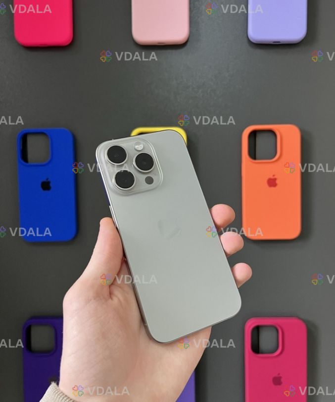 iPhone 15 Pro 128gb Natural Titanium Neverlock + Гарантія - VDALA.PRO