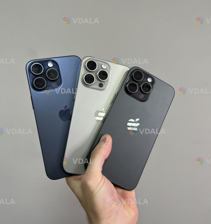 iPhone 15 Pro Max 256/512/1TB Natural/Black/White/Blue + Г iPhone 15 Pro Max 256/512/1TB Natural/Black/White/Blue + Г - VDALA.PRO